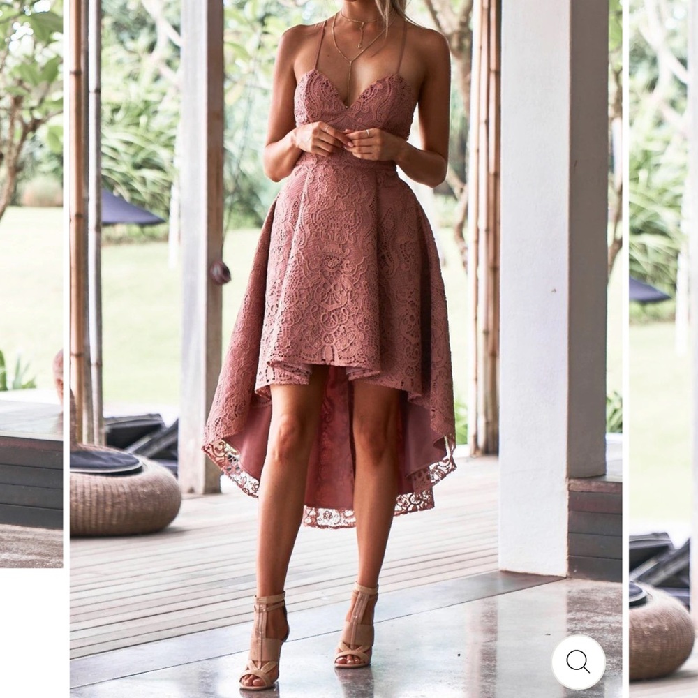 JAUS- MARILYN DRESS - MAUVE